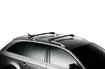 Dakdrager Thule WingBar Edge Black Kia Carnival 5-Dr MPV met geïntegreerde dakrails 15-21