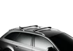 Dakdrager Thule WingBar Edge Black Nissan 5-Dr SUV met dakrails 05-12