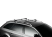 Dakdrager Thule WingBar Edge Black Volkswagen Bora Variant 5-Dr Estate met dakrails 00-04