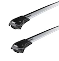 Dakdrager Thule WingBar Edge Nissan Navara 4-Dr Double-cab met dakrails 05-15