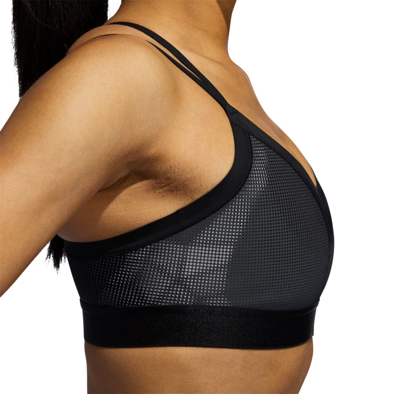 Dames bh adidas  AM L FS+ black XS