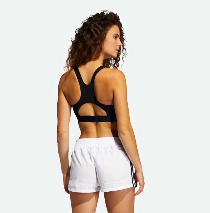 Dames bh adidas  Ultimate Alpha Zwart, XS