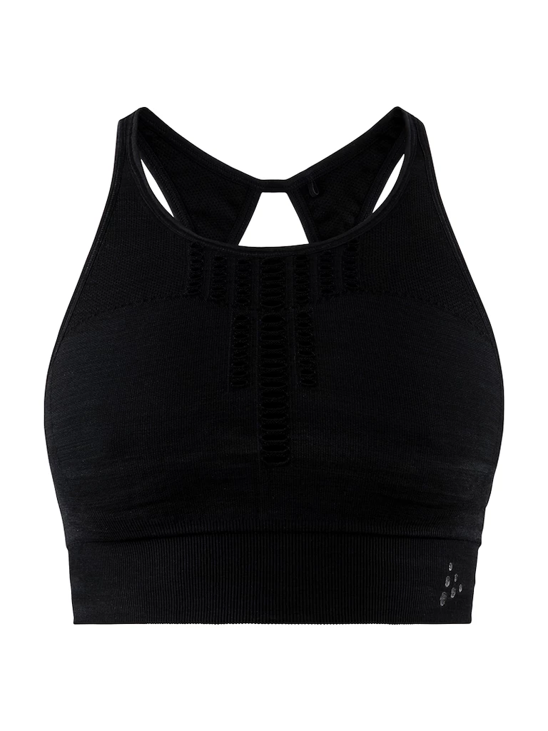 Dames bh Craft Stay COOL Fuseknit Low Impact black