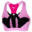 Dames bh Mizuno  High Support Bra Pink Peacock