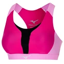 Dames bh Mizuno  High Support Bra Pink Peacock