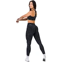 Dames bh Nebbia NEBBIA x OLYMPIA Washed Medium-Support Sports Bra GOLDEN AGE 778 black