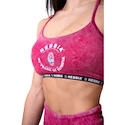Dames bh Nebbia NEBBIA x OLYMPIA Washed Open Back Sports Bra LEGACY 779 red
