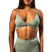 Dames bh Nebbia STRONG BEAUTY Medium-Support Sports Bra TWIST-KNOT 423 light green