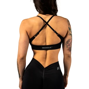 Dames bh Nebbia TOTALLY SEAMLESS Medium-Support Sports Bra 305 black