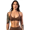 Dames bh Nebbia TOTALLY SEAMLESS Medium-Support Sports Bra 305 brown