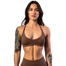 Dames bh Nebbia TOTALLY SEAMLESS Medium-Support Sports Bra 305 brown