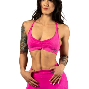 Dames bh Nebbia TOTALLY SEAMLESS Medium-Support Sports Bra 305 pink