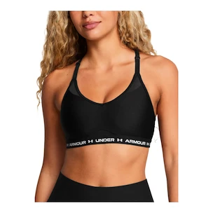Dames bh Under Armour  Crossback Low Bra Black