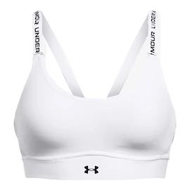 Dames bh Under Armour Infinity Mid 2.0 Bra White