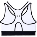 Dames bh Under Armour  Mid Keyhole Graphic White