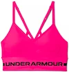 Dames bh Under Armour  Seamless Low Long Htr Bra pink Beta Tint XL