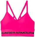 Dames bh Under Armour  Seamless Low Long Htr Bra pink Beta Tint XL