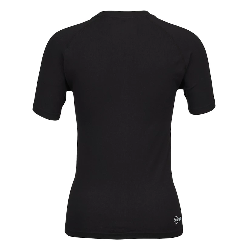 Dames compressieshirt CCM  SS Training Tee Black Senior
