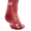 Dames compressiesokken CEP  80s Hiking Berry/Sand