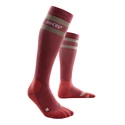 Dames compressiesokken CEP  80s Hiking Berry/Sand