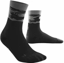 Dames compressiesokken CEP Camocloud Mid Cut Black/Grey