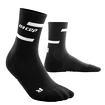 Dames compressiesokken CEP  Mid Cut Black