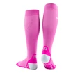 Dames compressiesokken CEP  Ultralight Pink/Light Grey