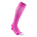 Dames compressiesokken CEP  Ultralight Pink/Light Grey