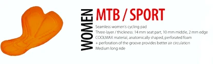 Dames fietsbroek Silvini