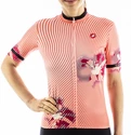 Dames fietsshirt Castelli  Primavera Jersey Peach Echo