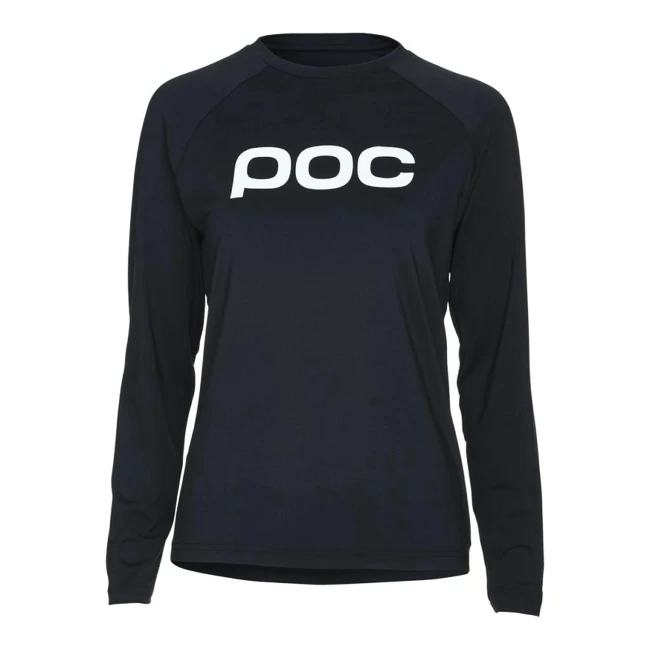 Dames fietsshirt POC  W'S Reform Enduro Jersey Uranium Black