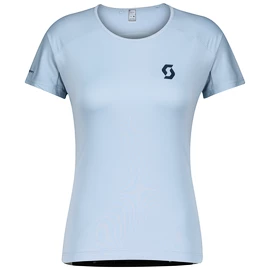 Dames fietsshirt Scott Endurance 10 S/Sl Glace Blue/Midnight Blue