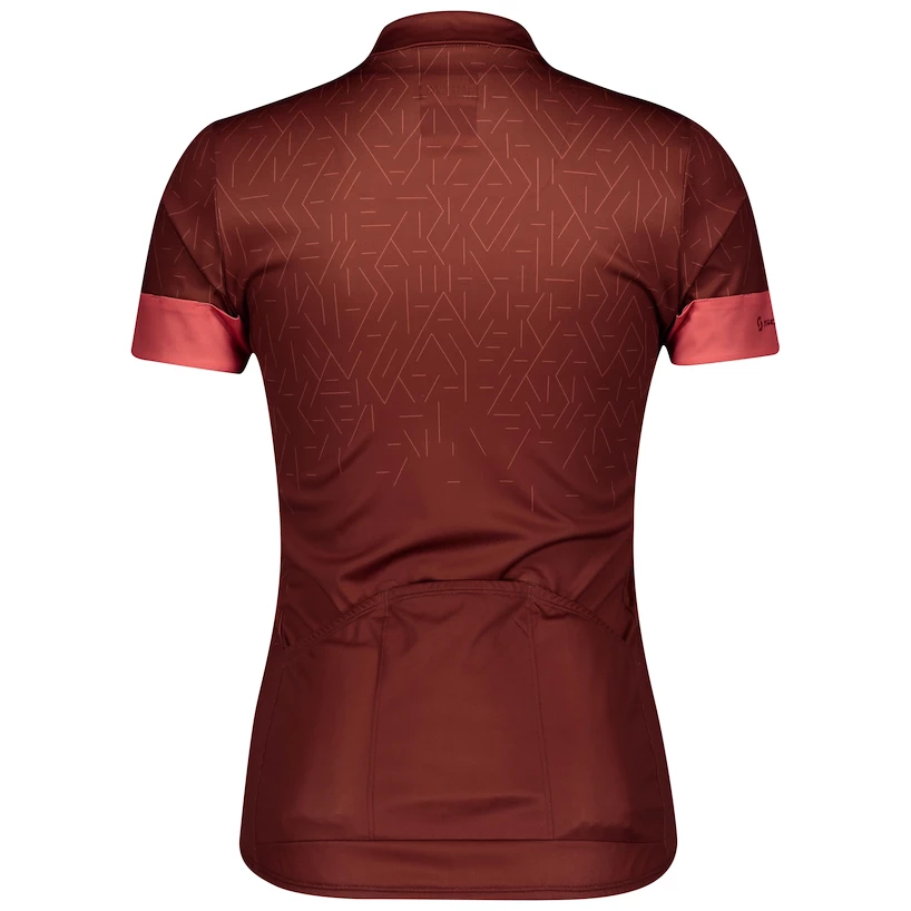 Dames fietsshirt Scott  Endurance 20 S/Sl Rust Red/Brick Red M