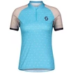 Dames fietsshirt Scott  Endurance 30 S/Sl Breeze Blue/Blush Pink