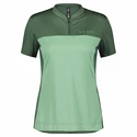 Dames fietsshirt Scott  Trail Flow Zip SS