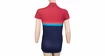 Dames fietsshirt Sensor  Cyklo Summer Stripe Blue/Lilla