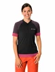 Dames fietsshirt VAUDE  Altissimo Q-Zip Shirt Black