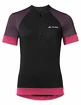 Dames fietsshirt VAUDE  Altissimo Q-Zip Shirt Black