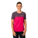 Dames fietsshirt VAUDE  Moab VI T-shirt Blackberry