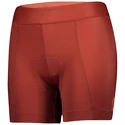 Dames fietsshort Scott  Endurance 20 ++ Rust Red/Brick Red