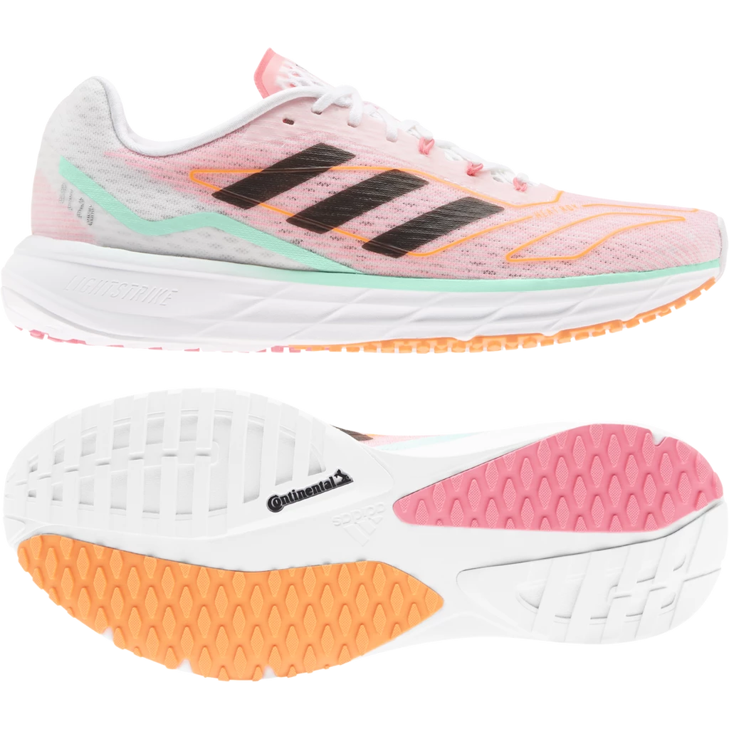 Dames hardloopschoenen adidas SL 20.2 Summer Ready white/pink