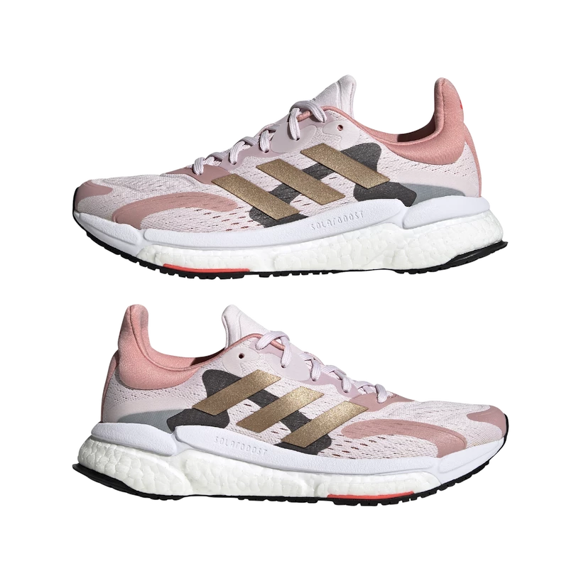 Dames hardloopschoenen adidas Solar Boost 4 Almost Pink  UK 5