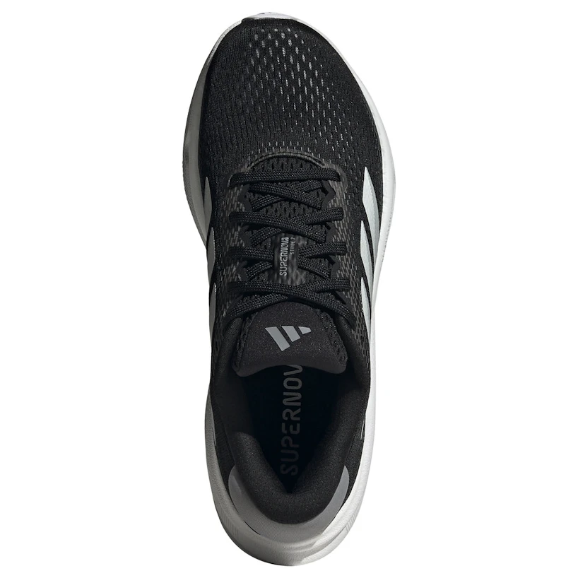 Dames hardloopschoenen adidas Supernova Stride 2 Core Black/Cloud White/Grey