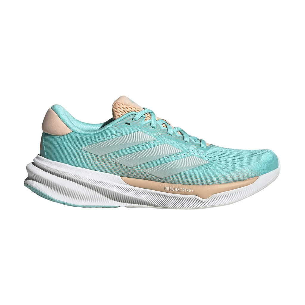 Dames hardloopschoenen adidas Supernova Stride 2 Flash Aqua/Zero Metallic/Powder Coral