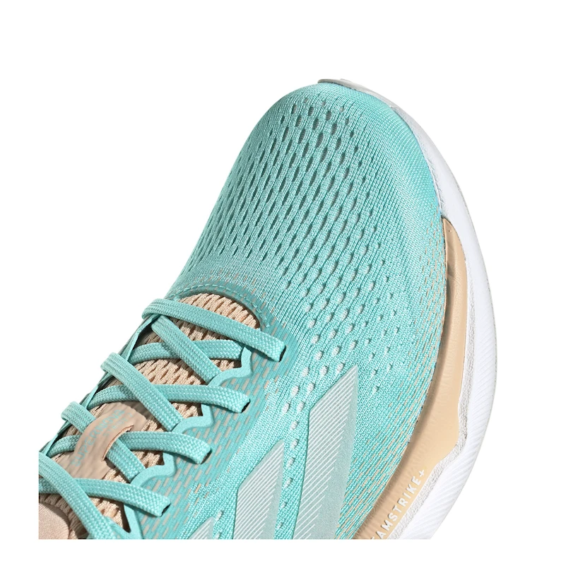 Dames hardloopschoenen adidas Supernova Stride 2 Flash Aqua/Zero Metallic/Powder Coral