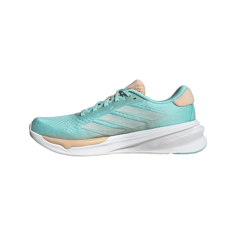 Dames hardloopschoenen adidas Supernova Stride 2 Flash Aqua/Zero Metallic/Powder Coral