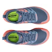 Dames hardloopschoenen Inov-8 Trailfly Max  Blue Grey/Coral/Light Grey