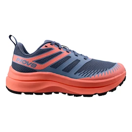 Dames hardloopschoenen Inov-8 Trailfly Max Blue Grey/Coral/Light Grey