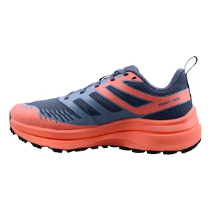 Dames hardloopschoenen Inov-8 Trailfly Max  Blue Grey/Coral/Light Grey