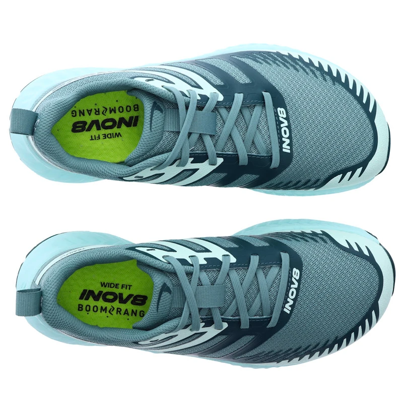 Dames hardloopschoenen Inov-8 Trailfly (W) Light green/Dark teal